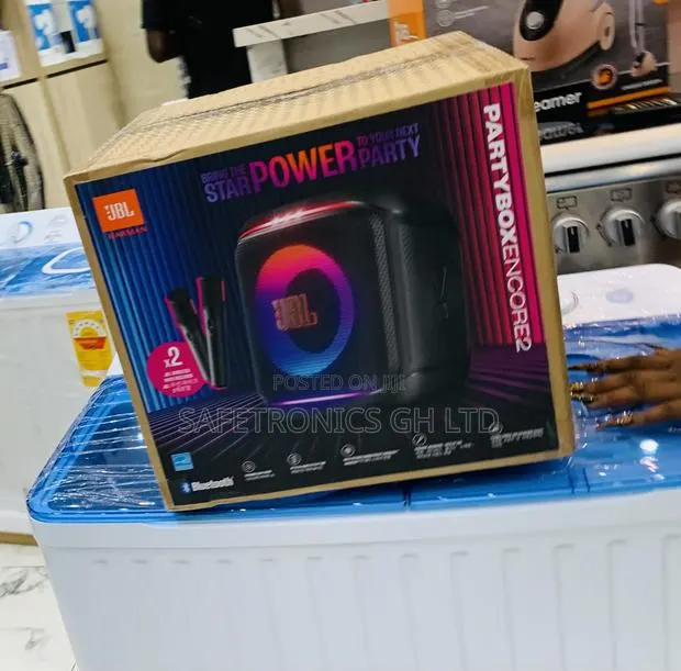 Quality Sleek JBL Partybox Encore 2 Portable Party Speaker With 2 Mics · Photo 1