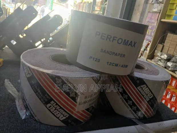 Sandpaper Full 50m/45m (P120/P80/P60) · Photo 1