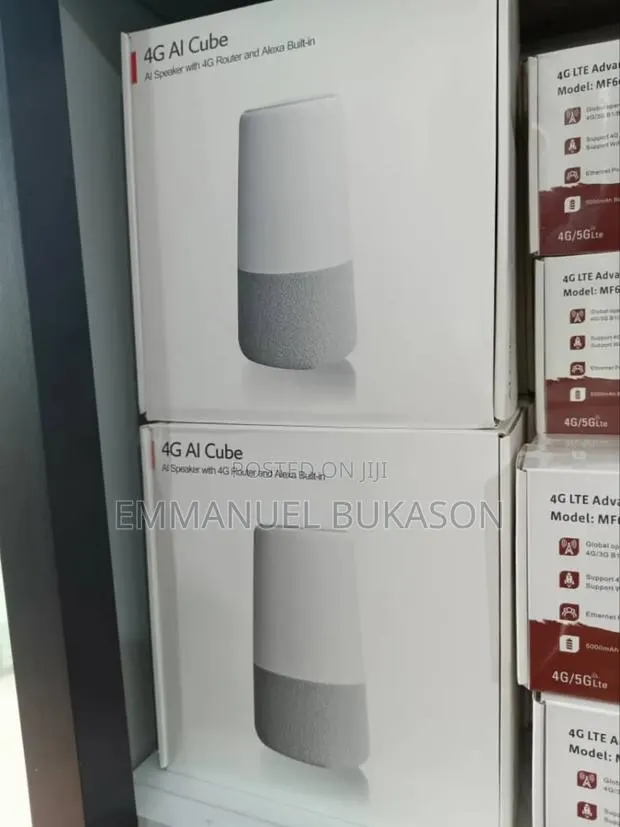 Ai Cube Speaker With Router · Photo 1