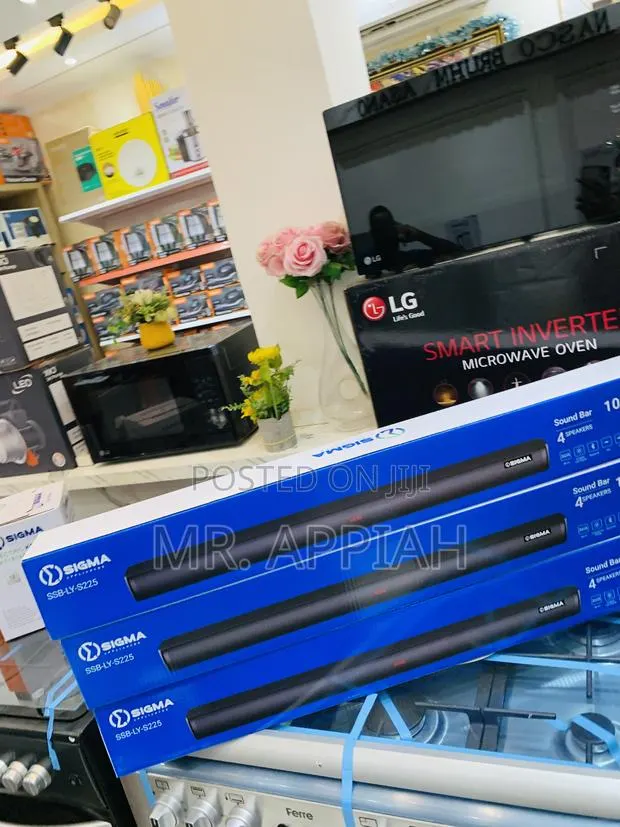 Sigma SSB-Ly-S225 Sound Bar 100w With Bluetooth, Hdmi, Usb,Optical,Fm · Photo 1