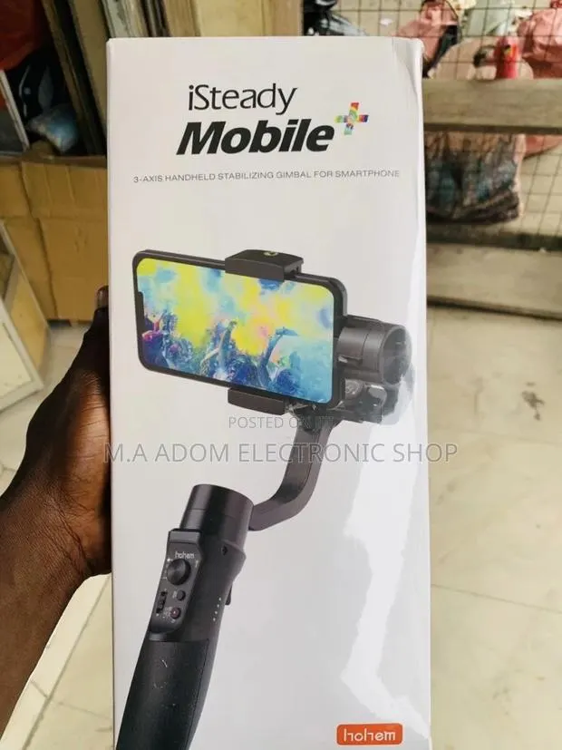 Reliable Hohem Isteady 3 Axis Mobile Gimbal(Black) · Photo 1