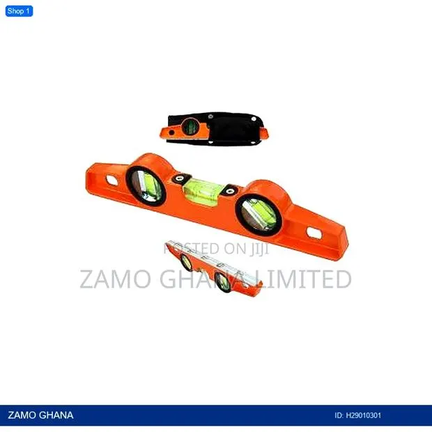 Aluminium Pocket Level Orange 250mm 10inch - H · Photo 1