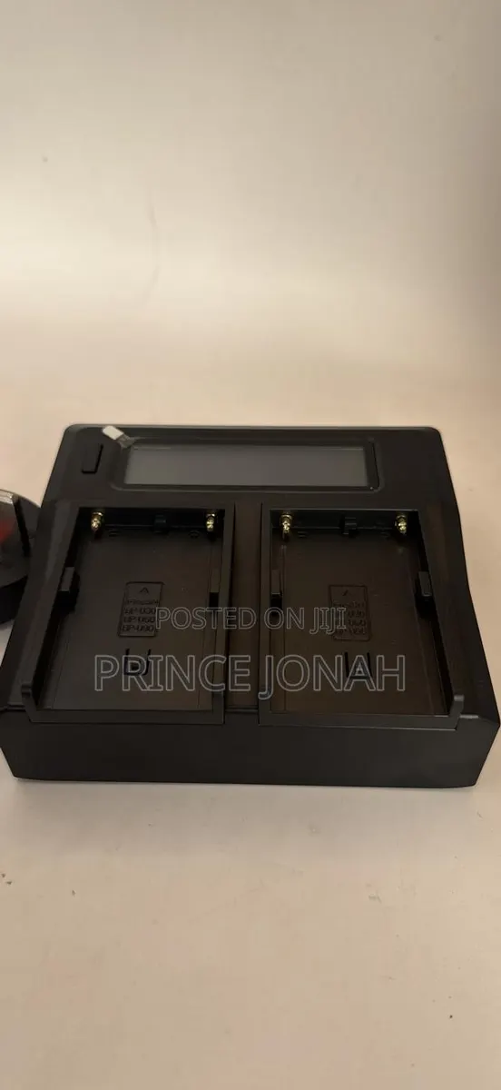 Quick Lcd-display Dual Mains Charger For Sony Bp-u30 U60 U90 Pmw-ex1 · Photo 1