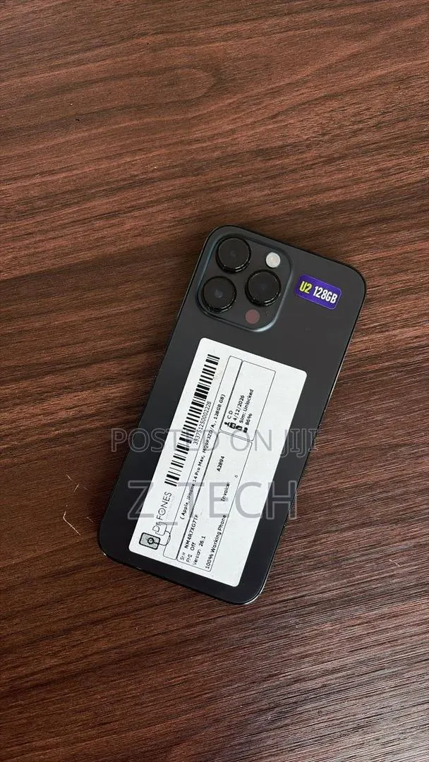 Apple iPhone 14 Pro Max 128 GB Black · Photo 1