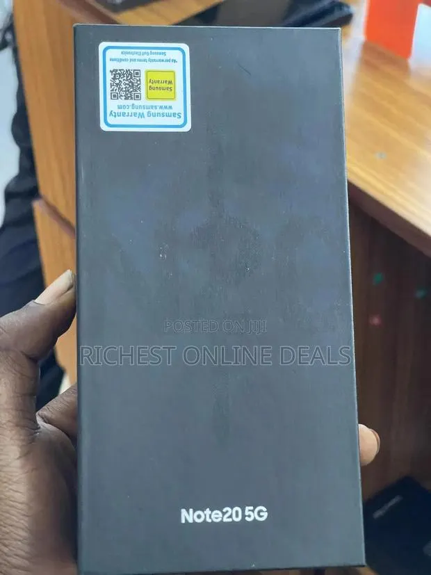 New Samsung Galaxy Note 20 5G 128 GB Black · Photo 1