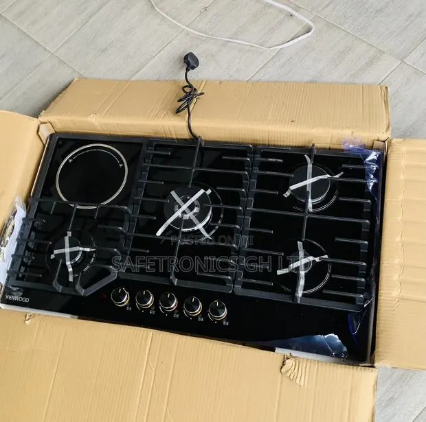 Modest Lasting Inbuilt Kenwood 4+1 Black Hob · Photo 1