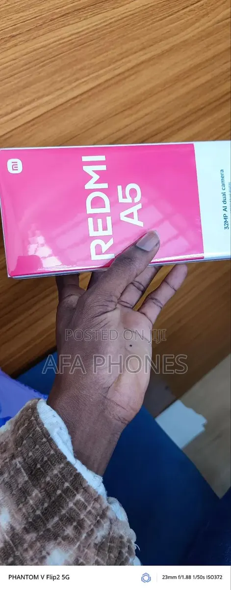 New Xiaomi Redmi A5 4G 128 GB Black · Photo 1