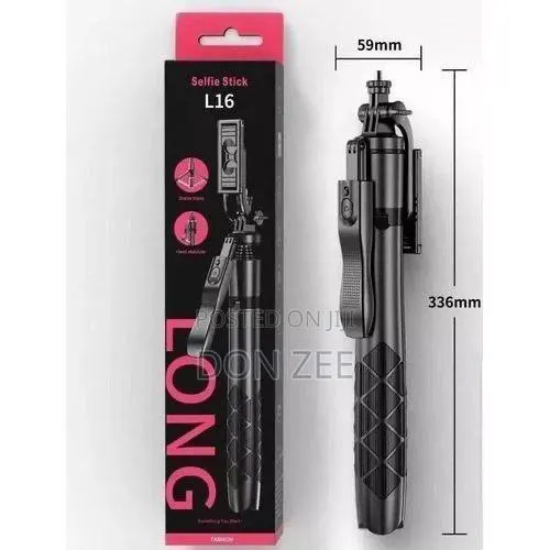 Selfie Stick L16 – 3-in-1 Tripod Handheld Stabilizer · Photo 1