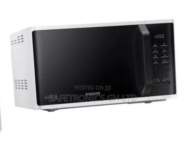 Newly Bulky Samsung 23l Ms23k3513aw/Sg Solo Microwave - White · Photo 1