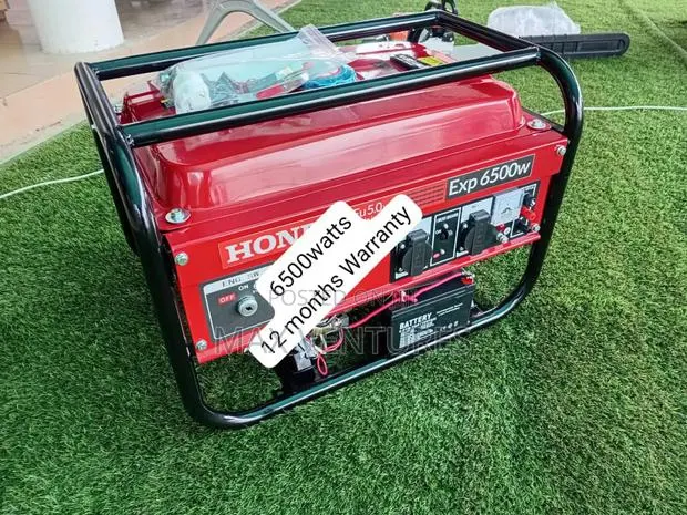 Just Restocked Honda 5.0kva 6500watts Gasoline Gen Power · Photo 1