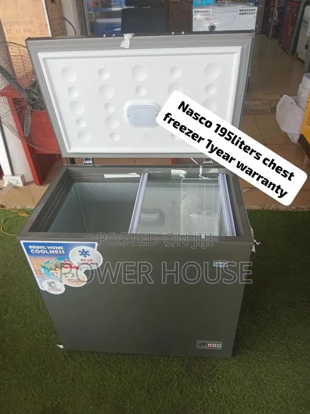 Affordable Quality NASCO 195 Litres Chest Freezer – Spacious Storage · Photo 1