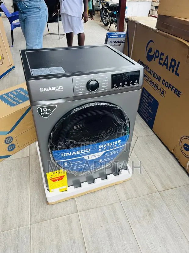 Order Classic Nasco 10kg Gray Front Load Washing Machine · Photo 1