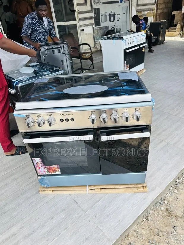5burner Gas Cooker Oven Rotisserie 60/90 Midea Tech · Photo 1
