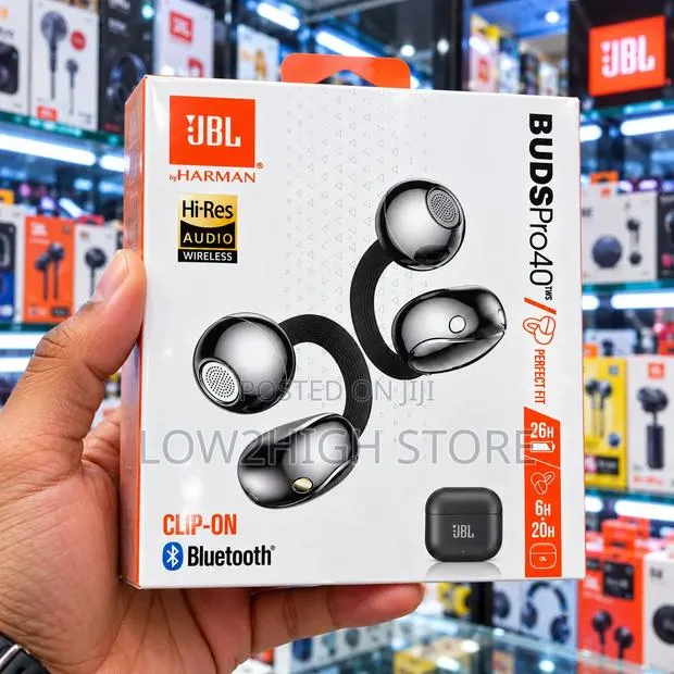 Buds Pro 40 Open-Ear Clip-on Wireless Earbuds - Low2High · Photo 1