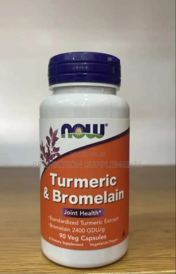 Now Turmeric & Bromelain Veg Capsules
Joint Health* · Photo 1