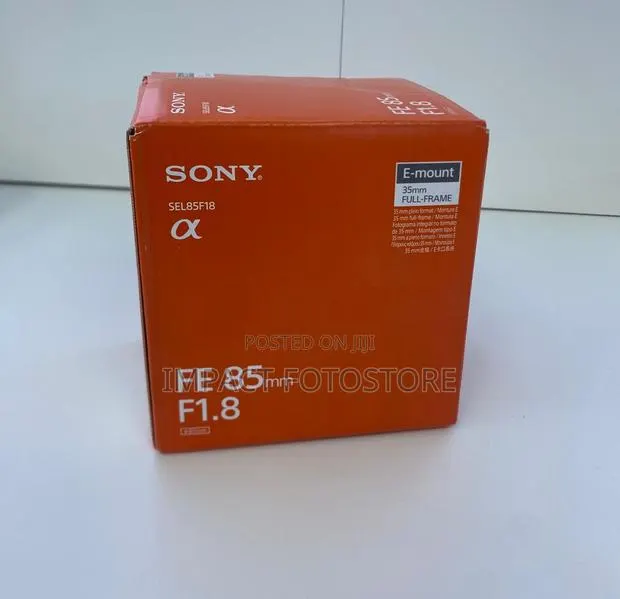 Sony Fe 85mm F/1.8 Lens · Photo 1