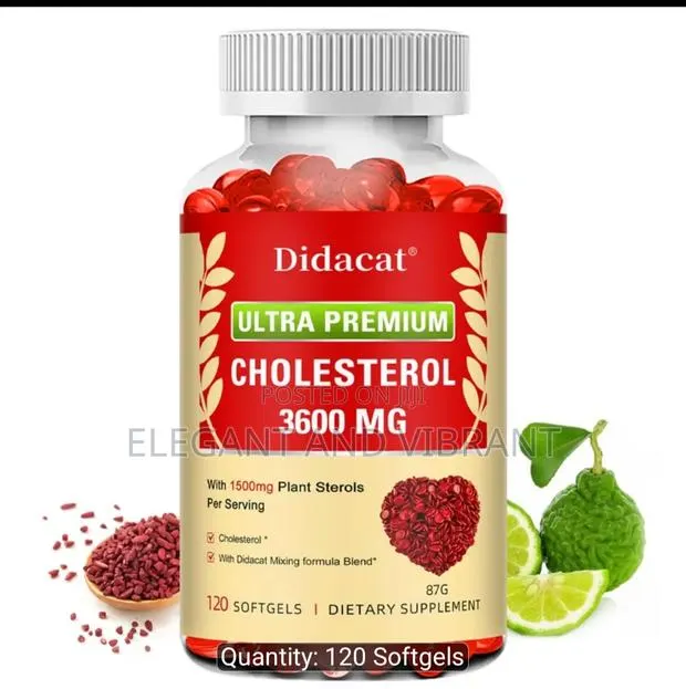 Cholesterol Supplem-1500 Mg , Containing Phytosterols, Red Yeast Rice, · Photo 1