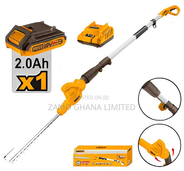 Cordless Pole Hedge Trimmer 20v + Battery - CPHT · Photo 1