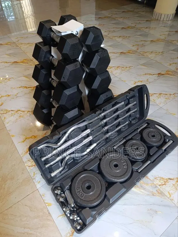 All Weight Hex Dumbbell + Barbell Set ,Coming Soon !! · Photo 1