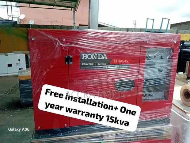 Diesel Generator 15kva Honda Easy Start With Smart Panel · Photo 1