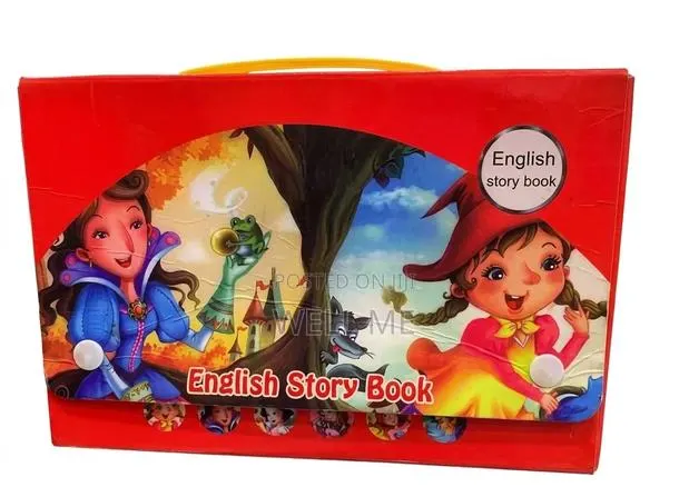English Story Book (6pcs) Red · Photo 1