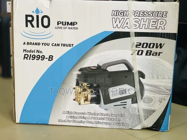 Rio High Pressure Car Washer Pump (RI999-B) - 1.61 HP · Photo 1