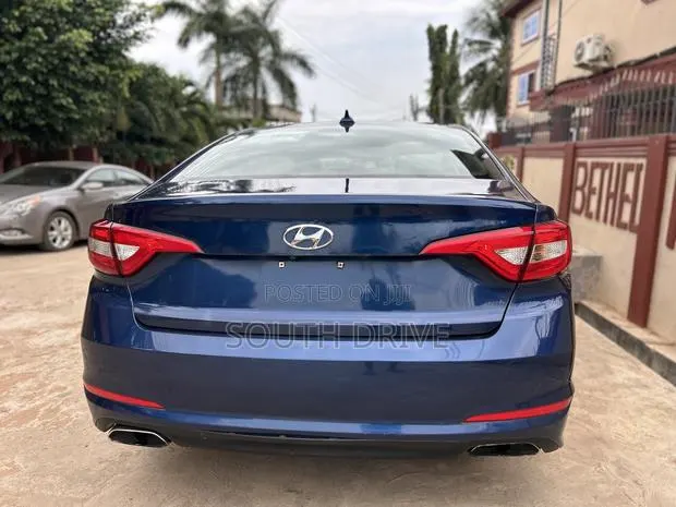 Hyundai Sonata 2017 Blue · Photo 1