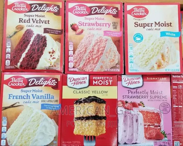 Berty Crocker and Duncun Hines Cake Mix · Photo 1