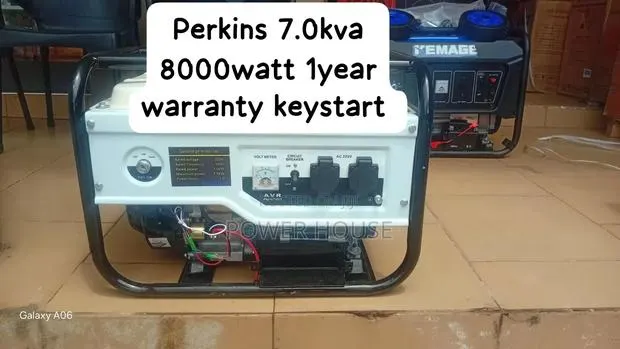 Original Perkins 7.0kva Generator – 8000w of Dependable Backup Power · Photo 1