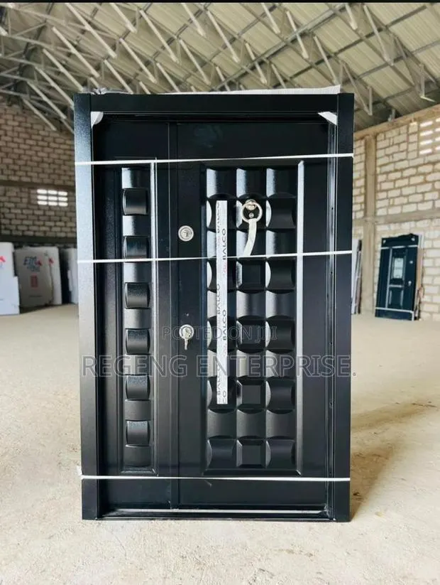Black Turkish Quality Locks Security Door · Photo 1