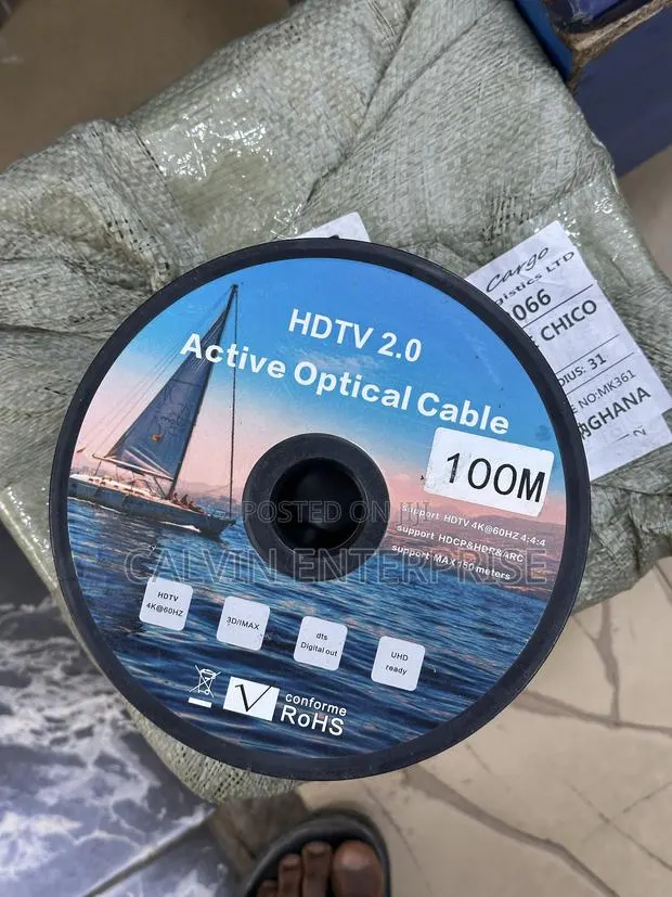 HDMI Cable 100meters (Fiber Optical 4k) · Photo 1