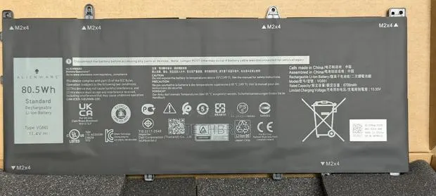 Original Alienware Battery X14 Battery VG661 · Photo 1