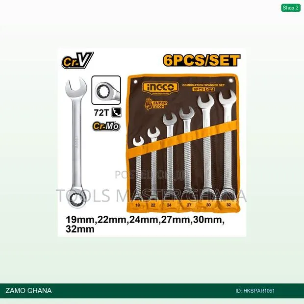 Ratchet Spanner - Hkspar1061 · Photo 1