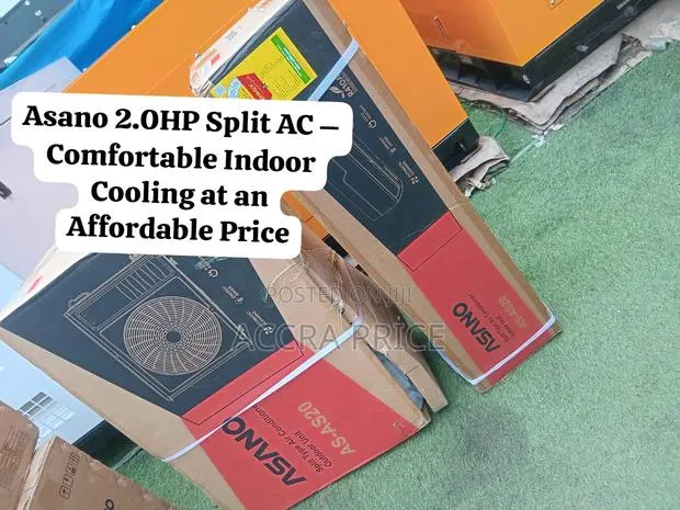 Asano 2.0HP AC Split Unit Heavy-Duty Cooling Performance Everyday Use · Photo 1