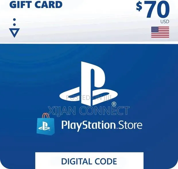 $70 Playstation Giftcard (Digital Code) · Photo 1