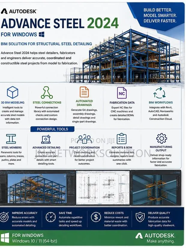 Autodesk Advance Steel 2024 for Windows · Photo 1