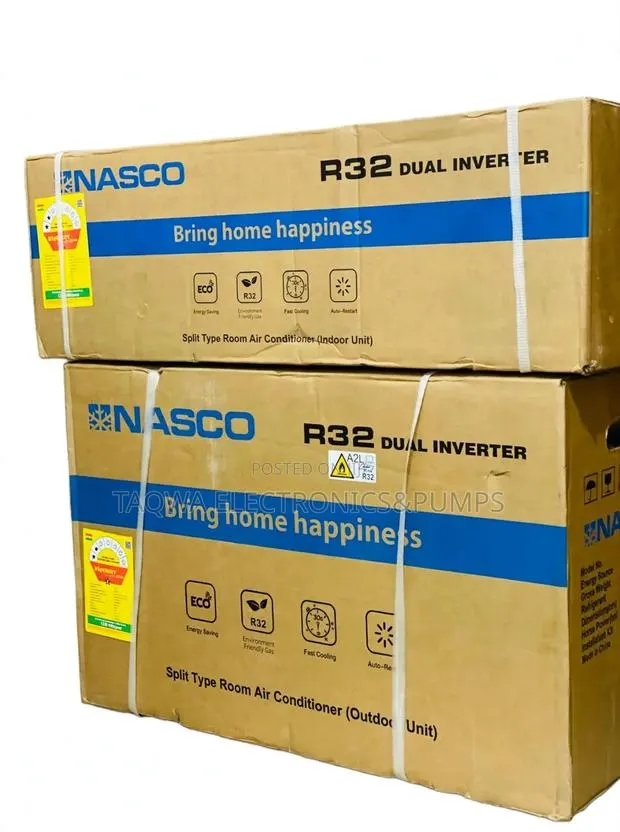 Quietly Cools Nasco 1.5hp Dual Inverter Air Conditioner · Photo 1
