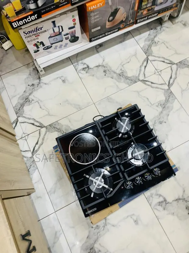 Perfect Sleek < Inbuilt 60cm 1 Electric 3 Gas Kenwood Hob · Photo 1