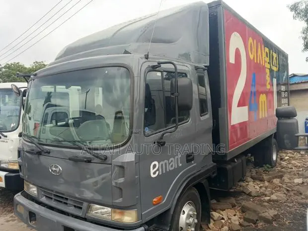 Hyundai Container Truck 2001 Grey · Photo 1