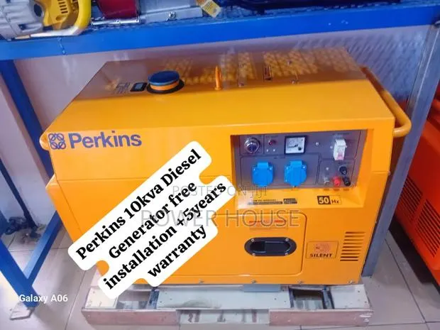 Energy Production System Perkins Diesel Generator 10kva Cool · Photo 1