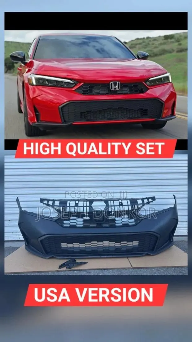 Civic Front Bumper Set 2025,2026,2027 · Photo 1