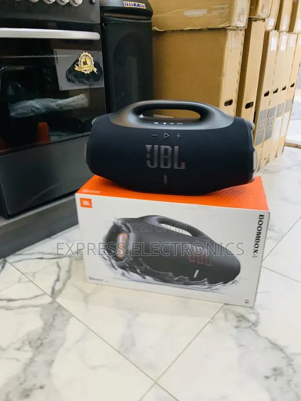Lovely New JBL Boombox 4 Portable Bluetooth, Waterproof, Deep Bass · Photo 1
