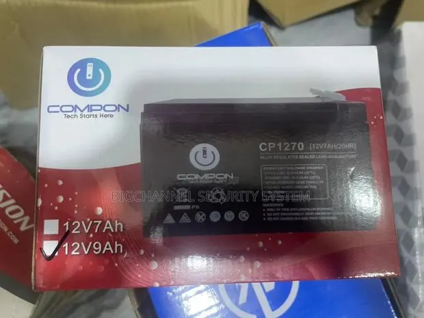 Compon 12v 9ah Rechargeable Battery · Photo 1