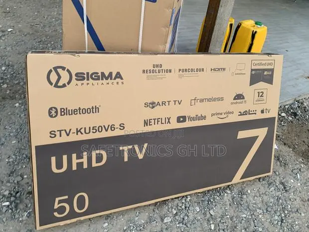 Order Durable 50 Inch Smart Android Sigma Uhd Frameless Tv · Photo 1