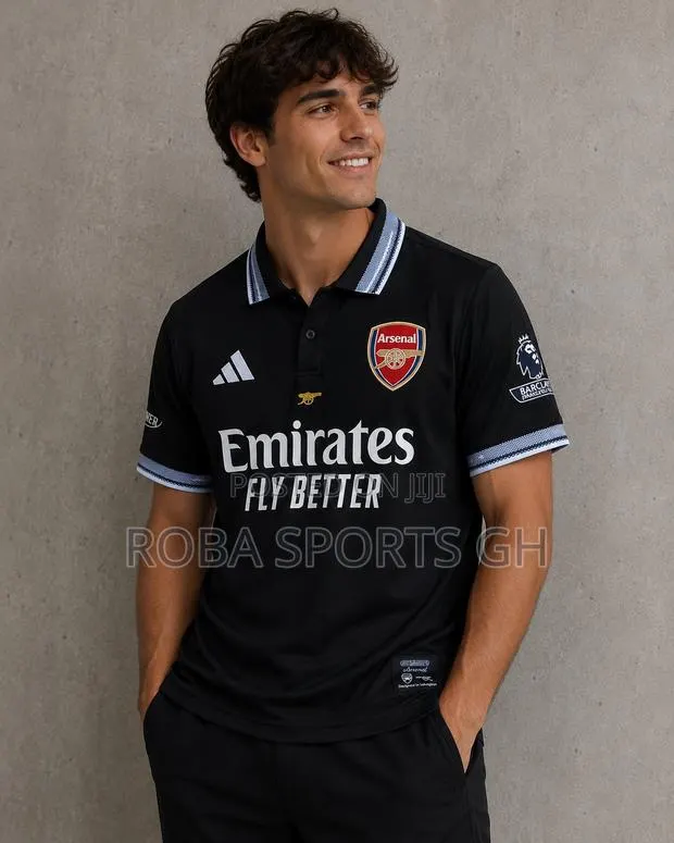 Arsenal Fan’S Black Polo · Photo 1