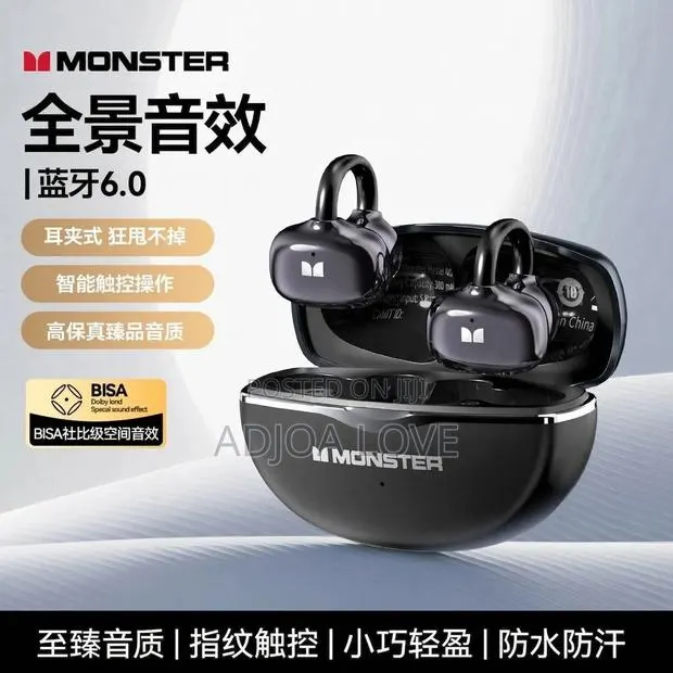 Monster Earclip Headphones