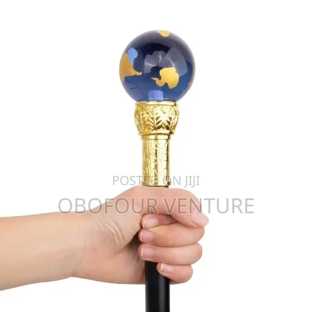 Globe Decorative Fashion Walking Stick for Every Season. Swqqqwa · Photo 1
