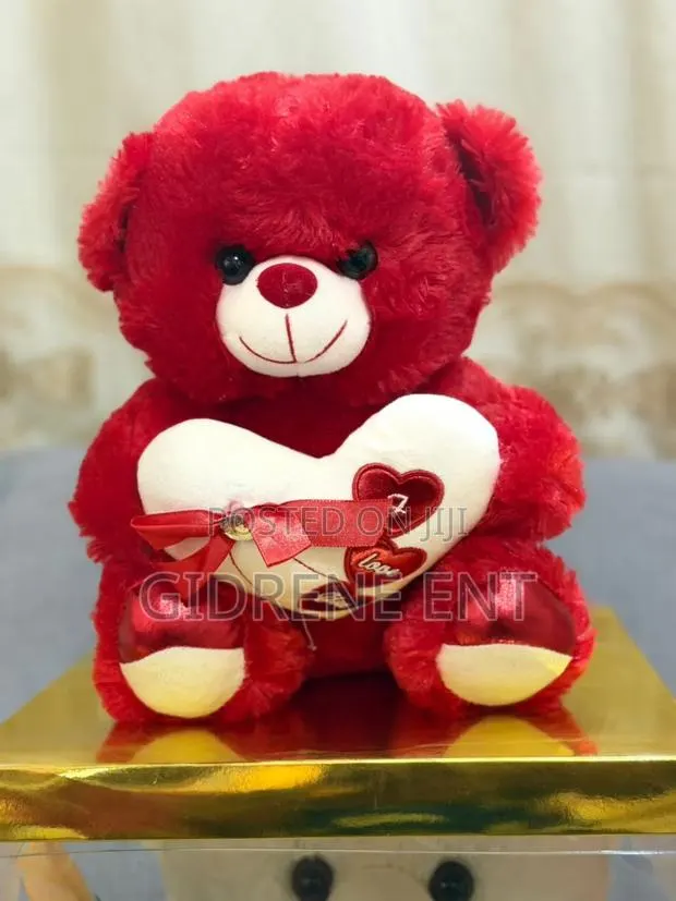 Medium Teddybear Red · Photo 1