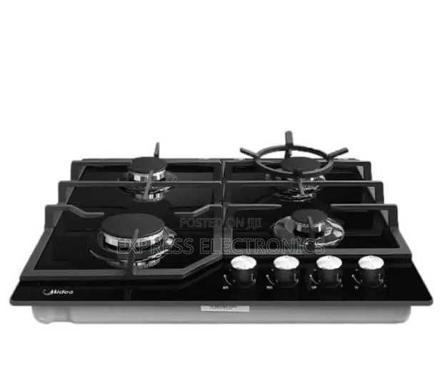 Best Buy for Less Midea 4 Burner 60cm Gas Hob – Black (60GJ084) · Photo 1