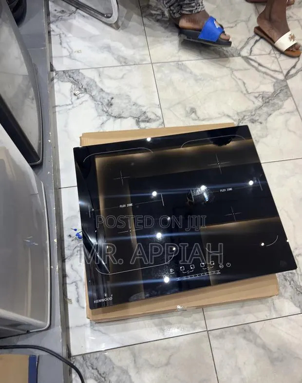 Sleek Kenwood 60cm 2 + 2 Inbuilt Tempered Glass Hob(Black) · Photo 1